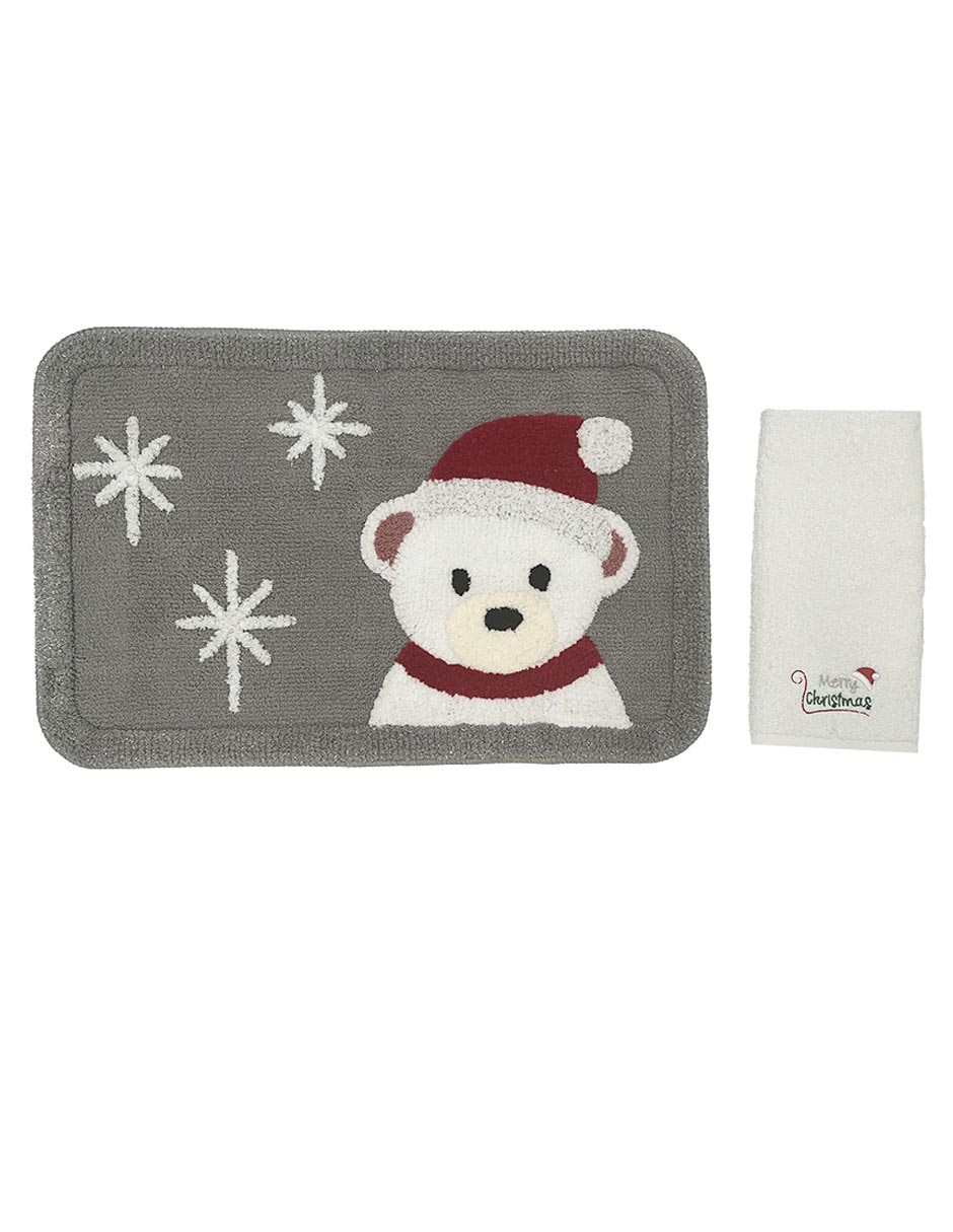 Juego de baño navideño 1