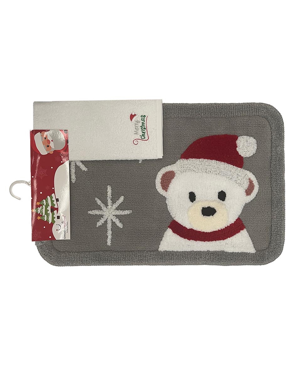 Juego de baño navideño 6