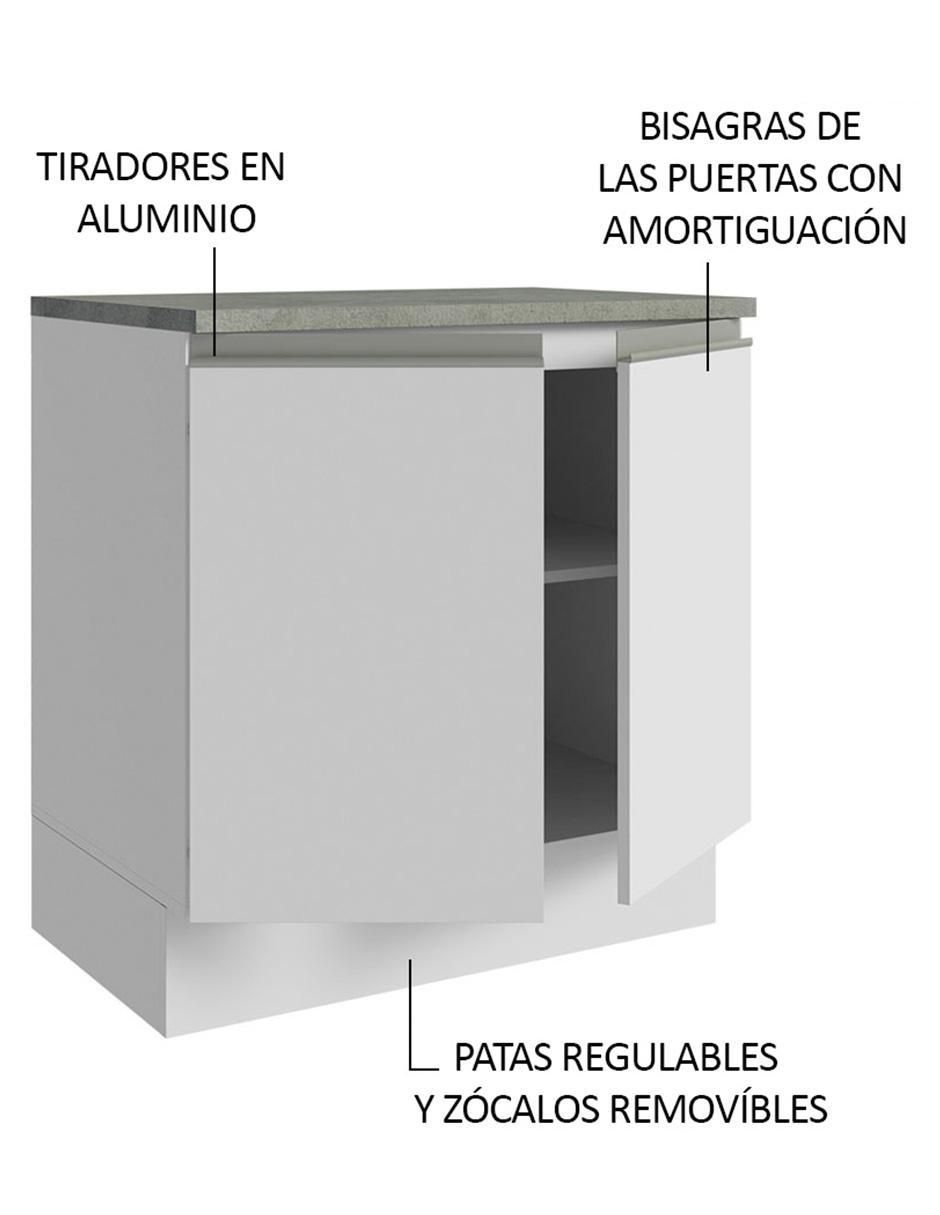 Mueble para baño de melamina armable 5