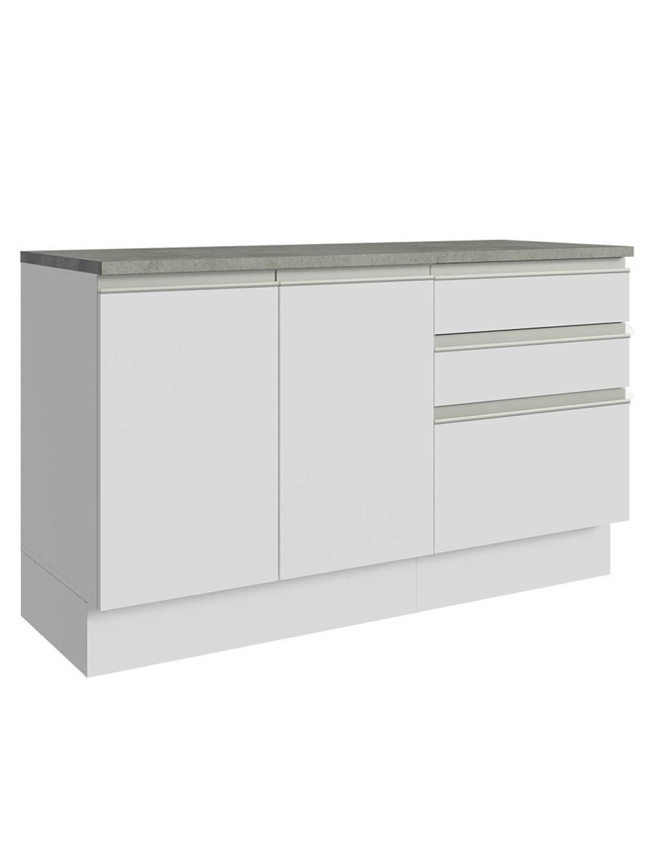 Mueble para baño de melamina armable