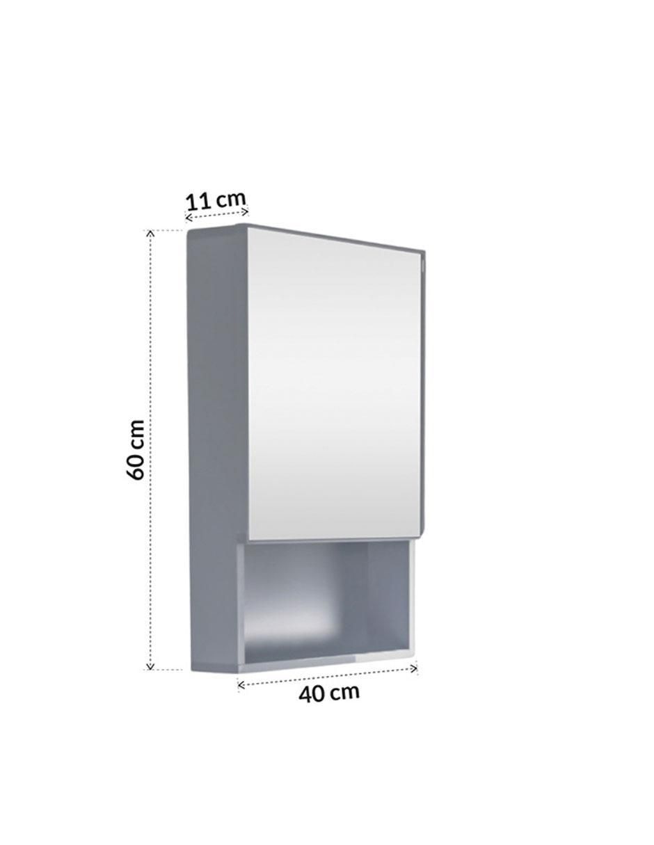 Mueble para baño Atlantic de plástico armable 9