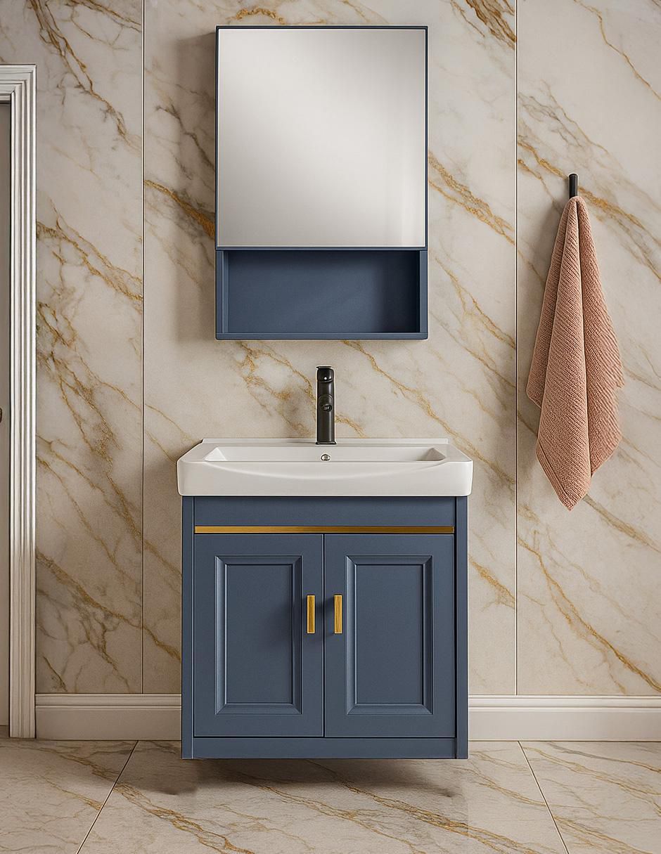 Mueble para baño Atlantic de plástico armable 8