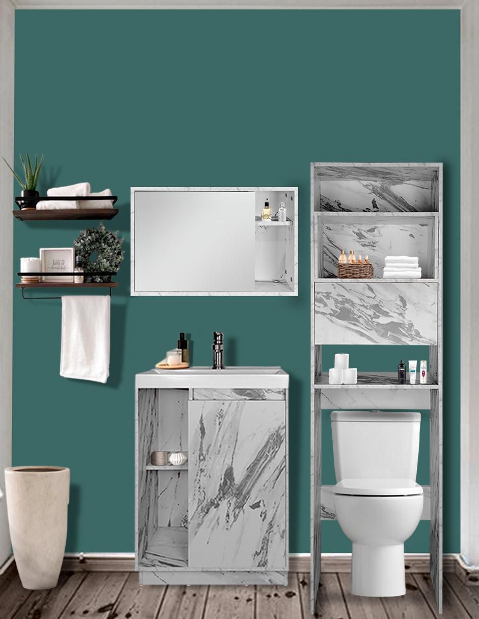 Mueble para baño Milan de MDF armable 3