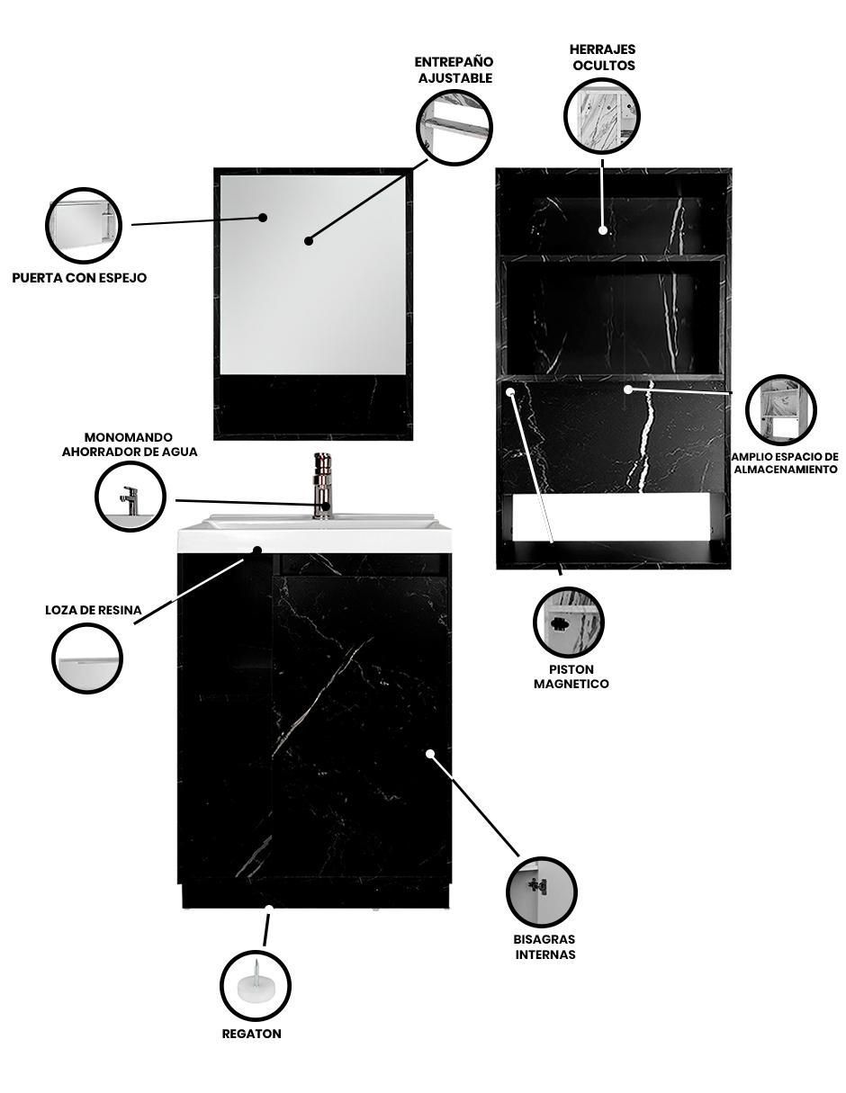 Mueble para baño armable