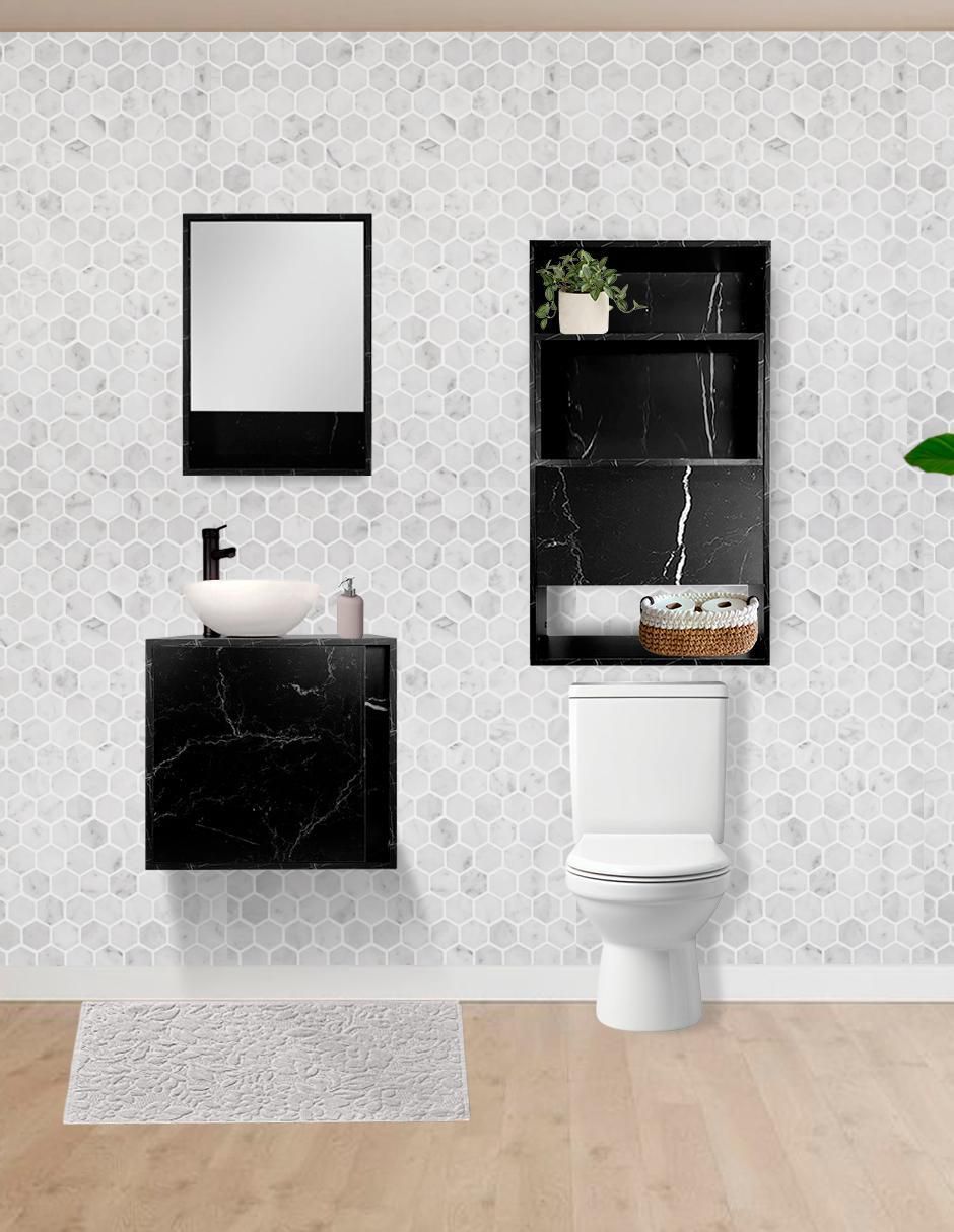 Mueble para baño decomobil montreal melamina