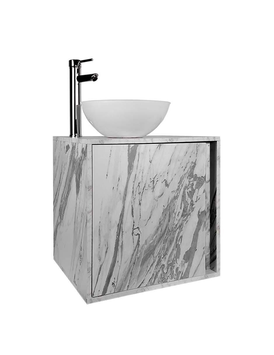 Mueble para baño Montreal de melamina armable 6