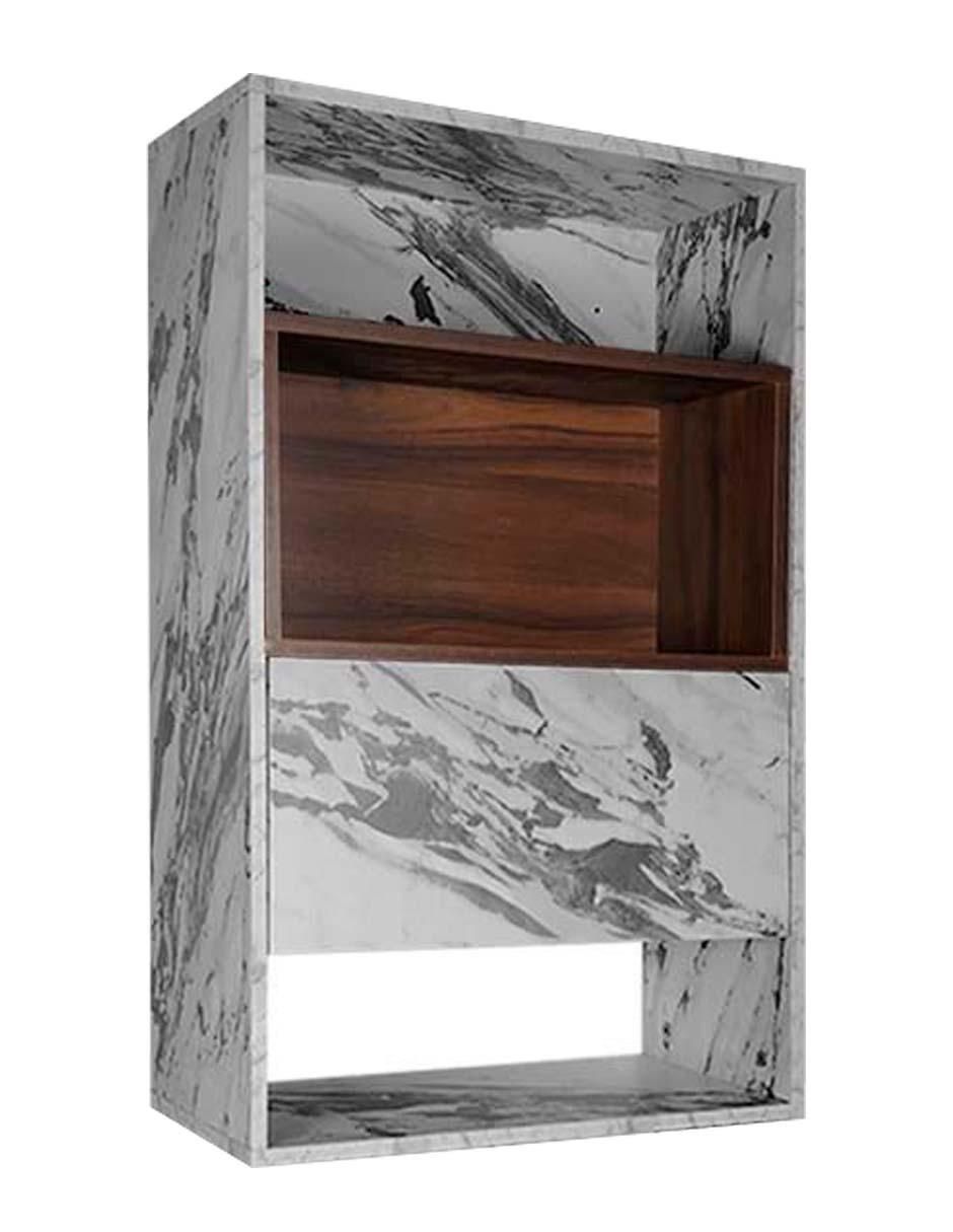 Mueble para baño Merida de melamina armable 6
