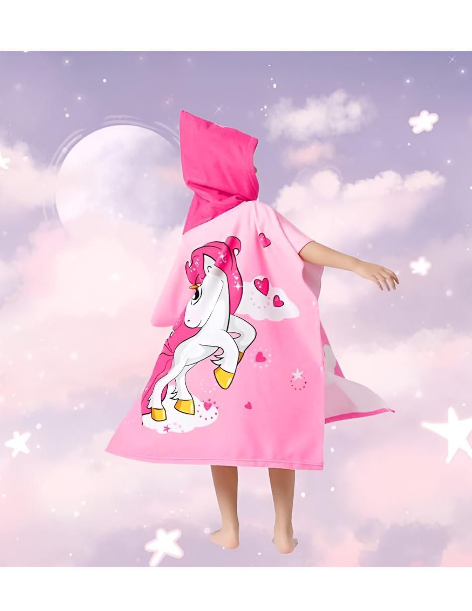 Toalla poncho xtllar2828 de algodón infantil 3