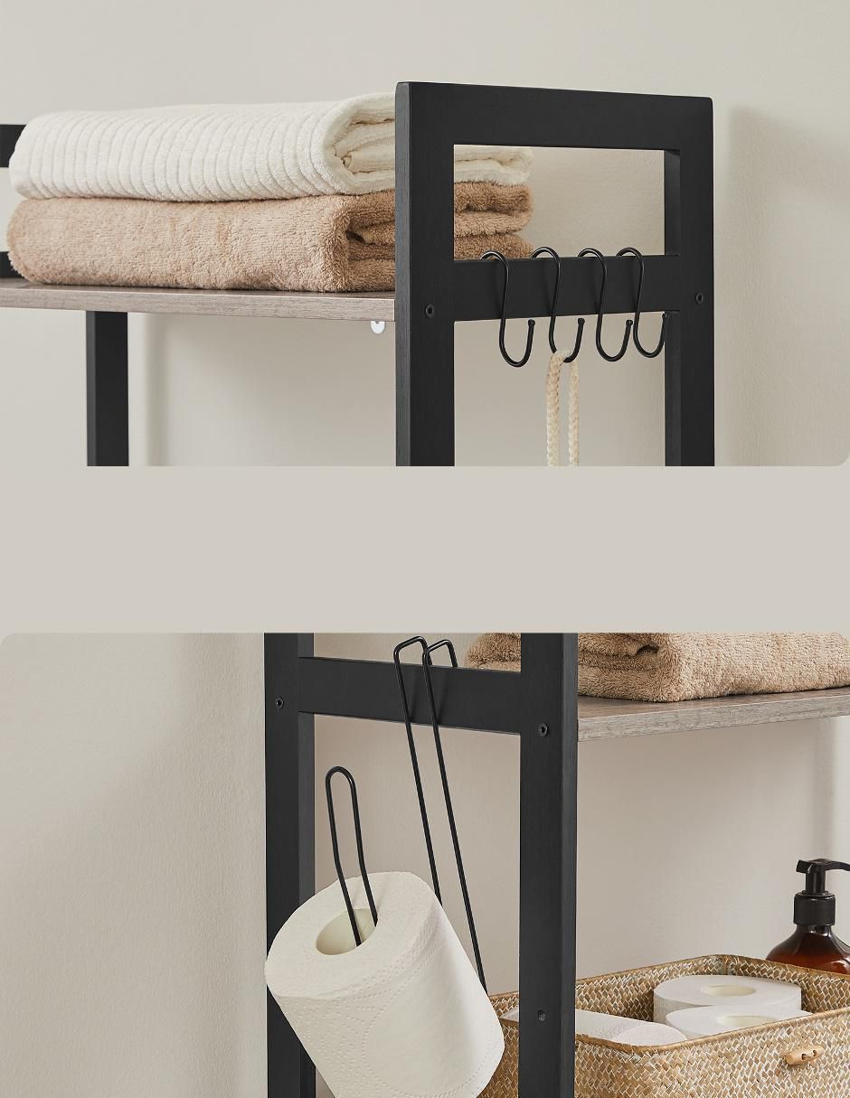Estante de bambú Bambou MBTS012W01 2
