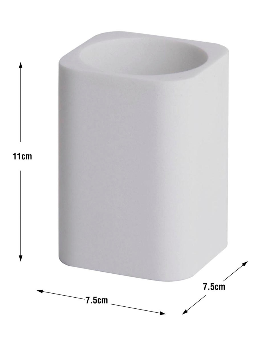 Vaso de baño Aruba de poliresina 4