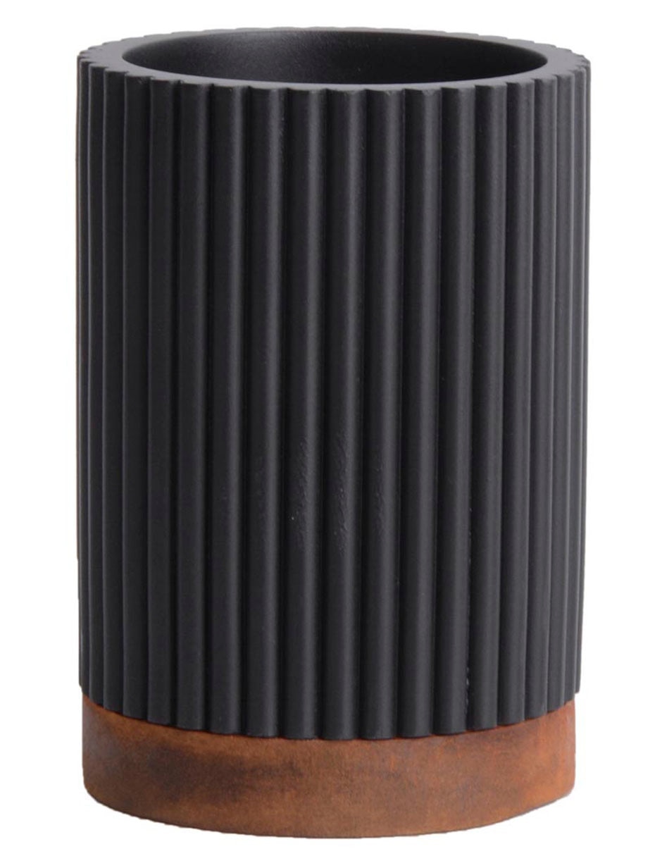 VASO STRIPES, M HAUS, NEGRO