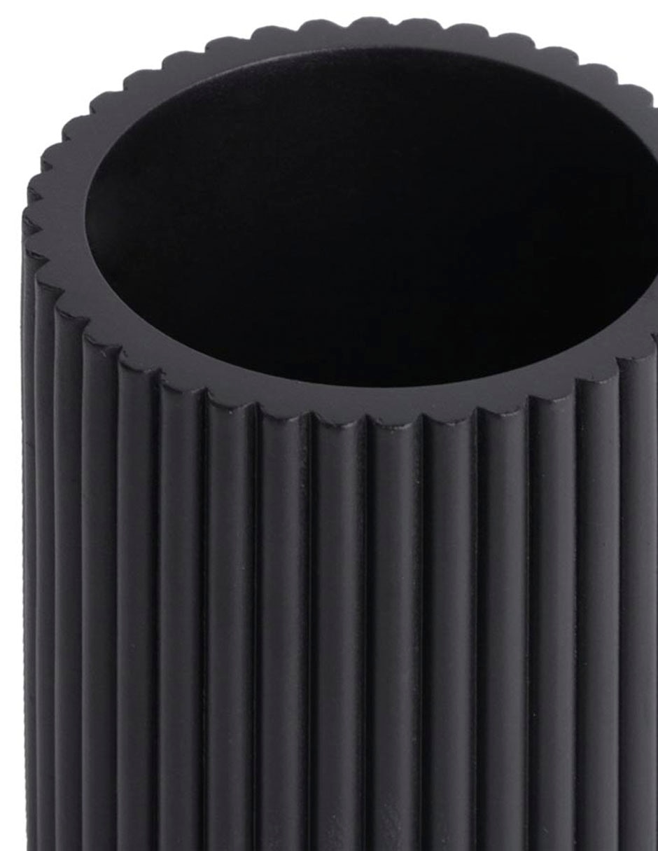 VASO STRIPES, M HAUS, NEGRO