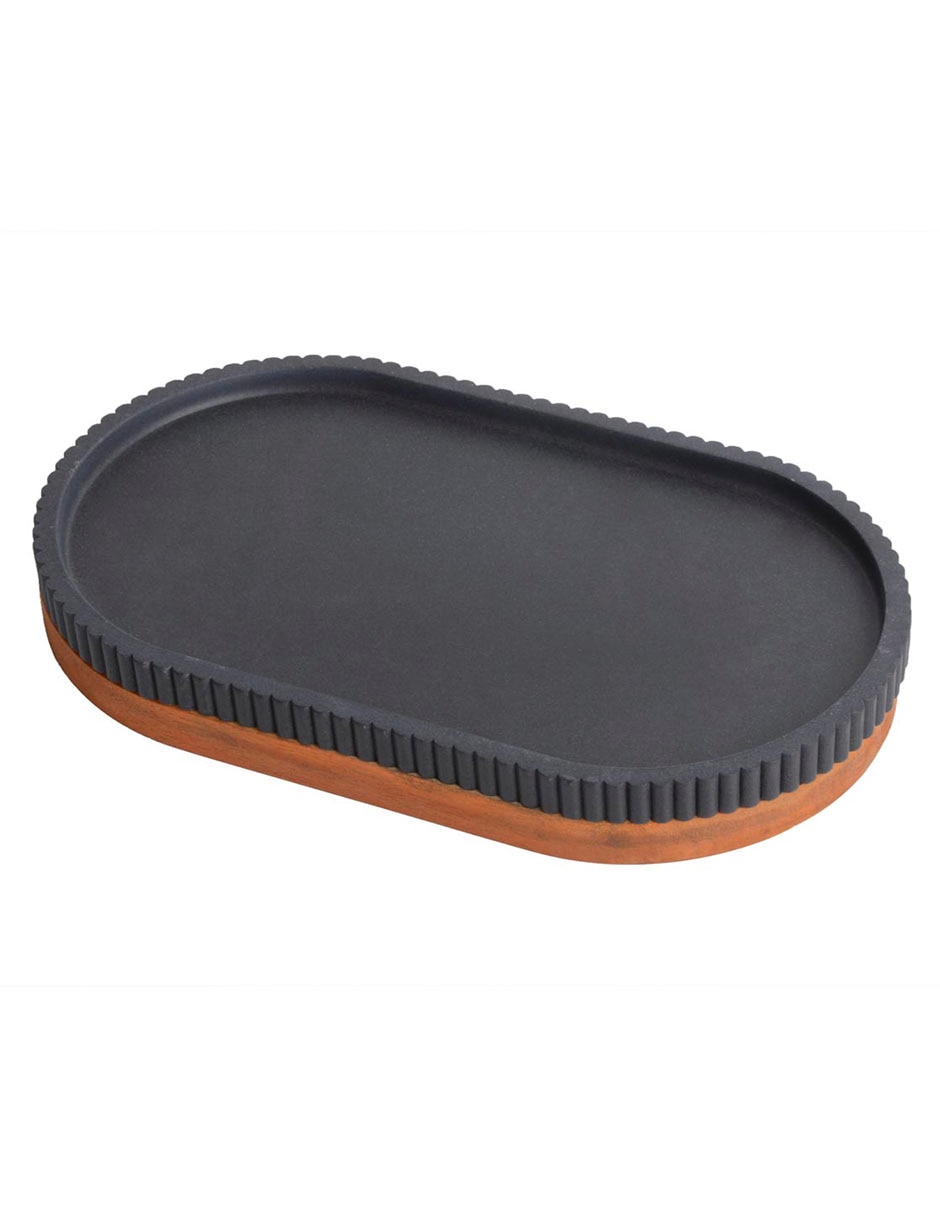 CHAROLA STRIPES, M HAUS, NEGRO