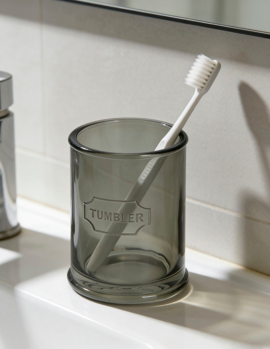 Vaso de baño Elliot de vidrio 4
