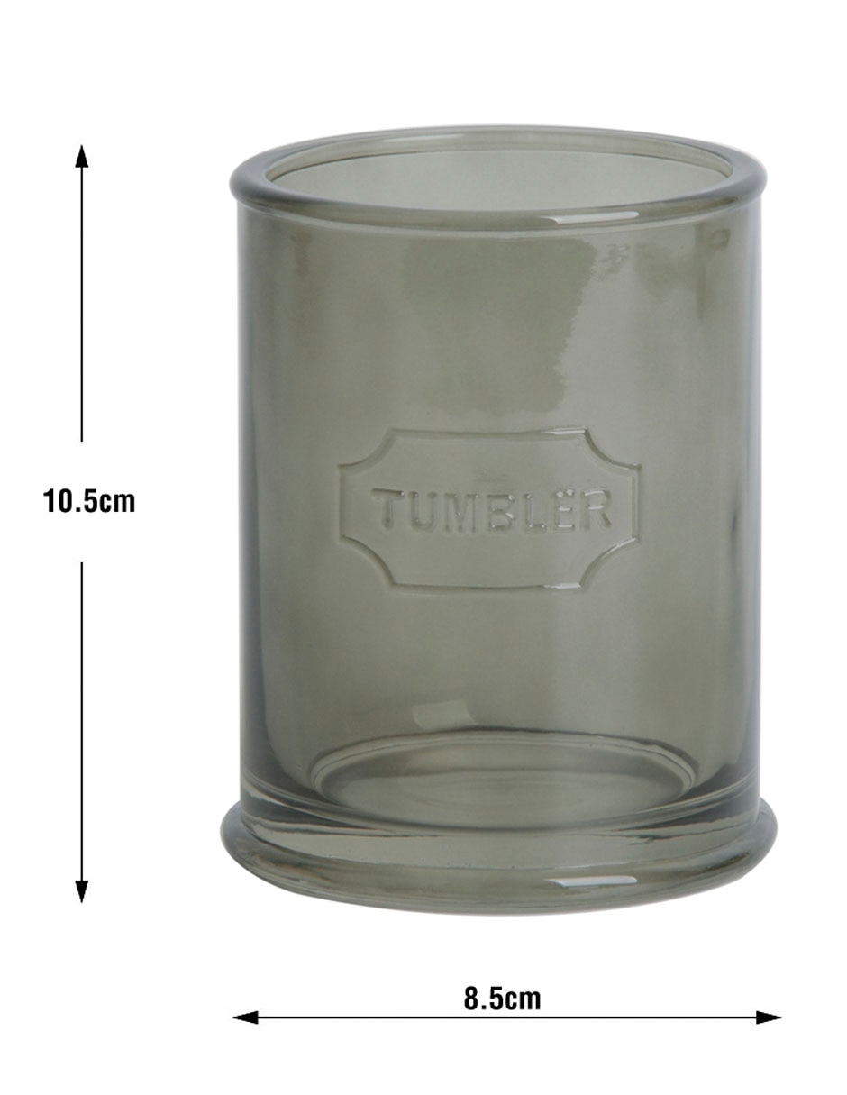 Vaso de baño Elliot de vidrio 5