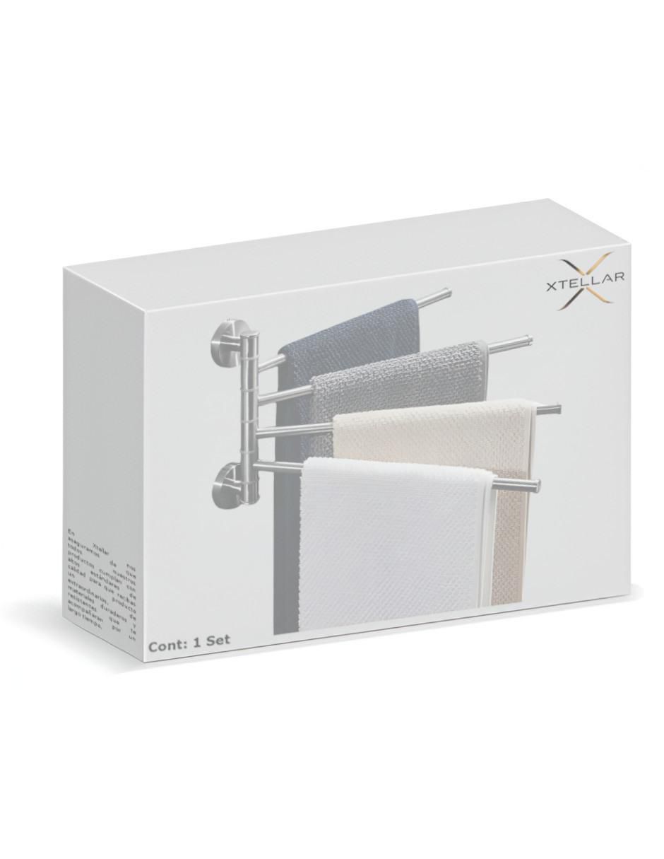 Toallero de baño xtllar3693 de acero inoxidable 5
