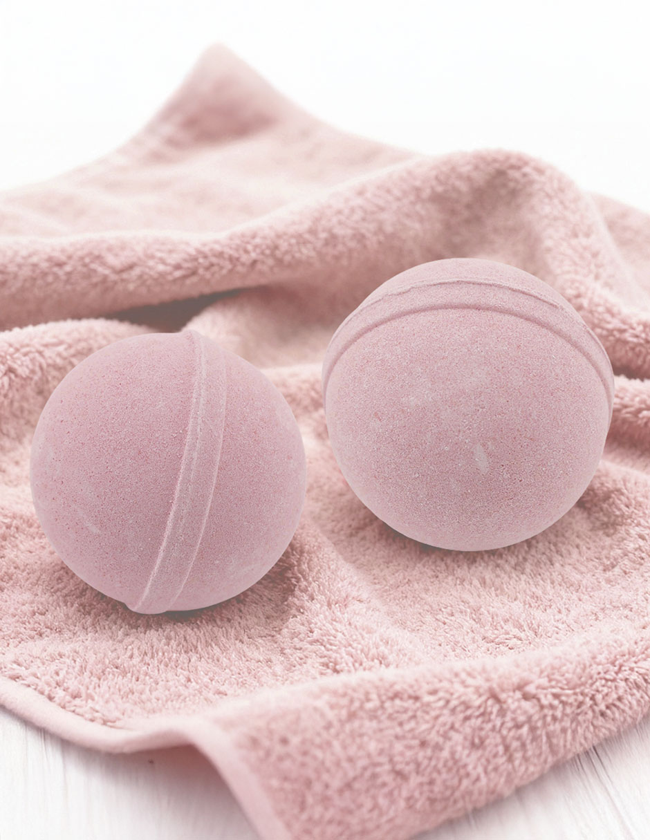 Bombas de baño efervescentes aroma a algodón 2
