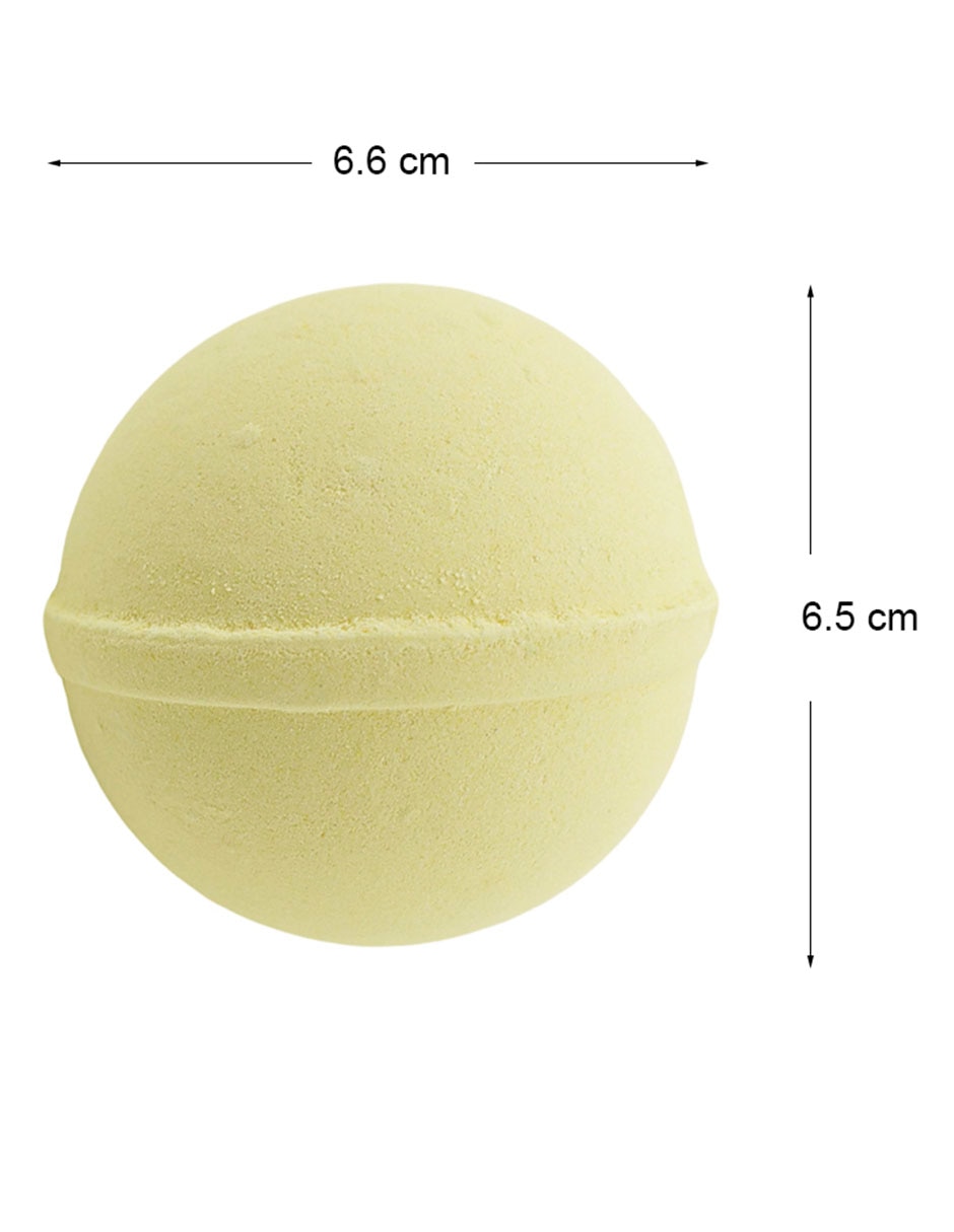 Bombas de baño efervescentes aroma a limón 4