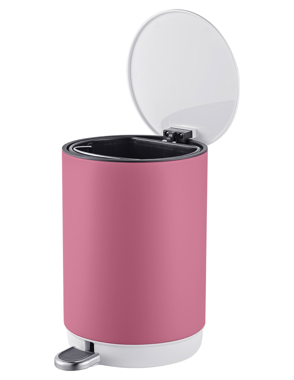 BOTE DE BASURA DIANE, 5 L, FUCSIA HEUMA