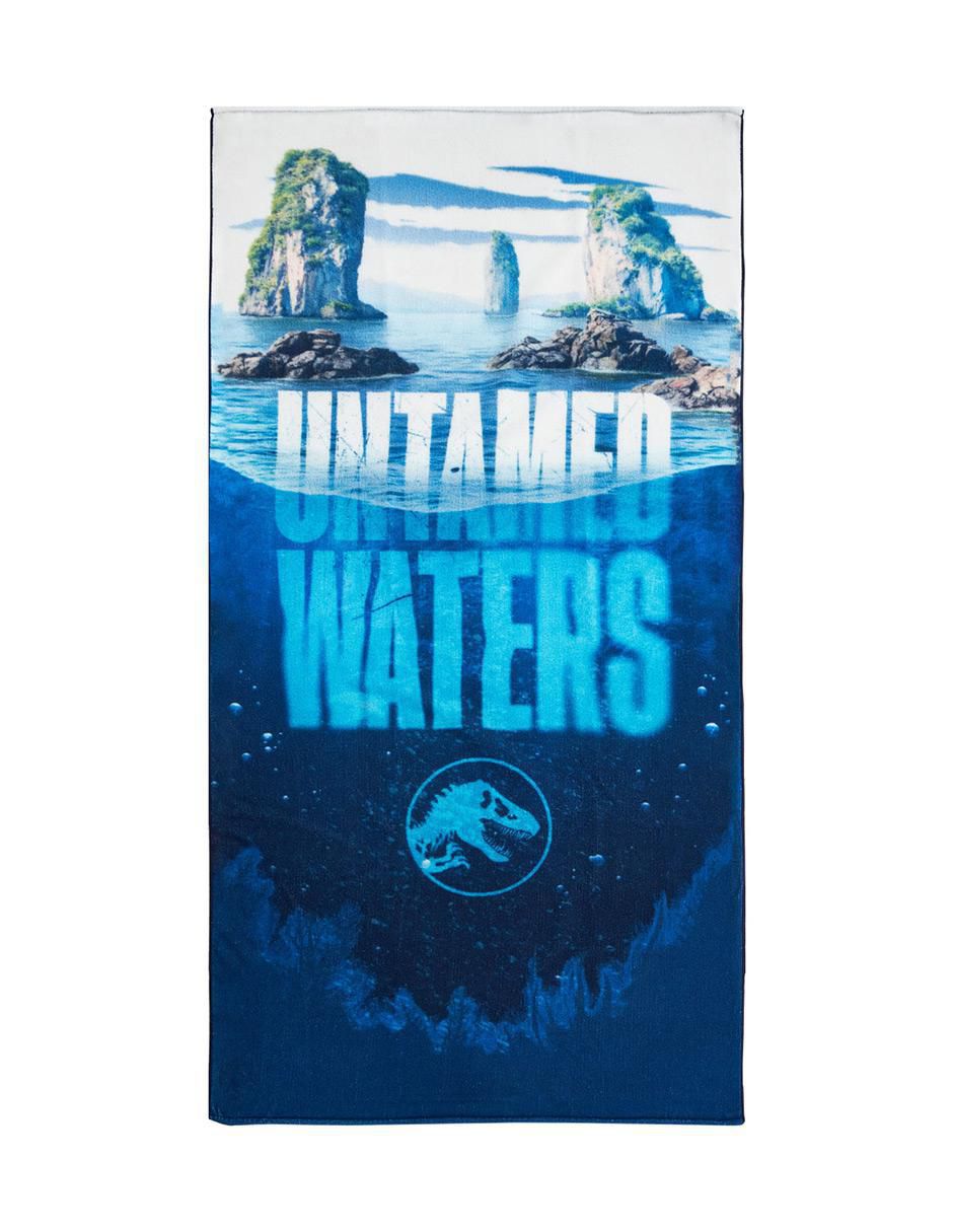 Toalla para baño Jurassic World Rebirth de poliéster infantil 2