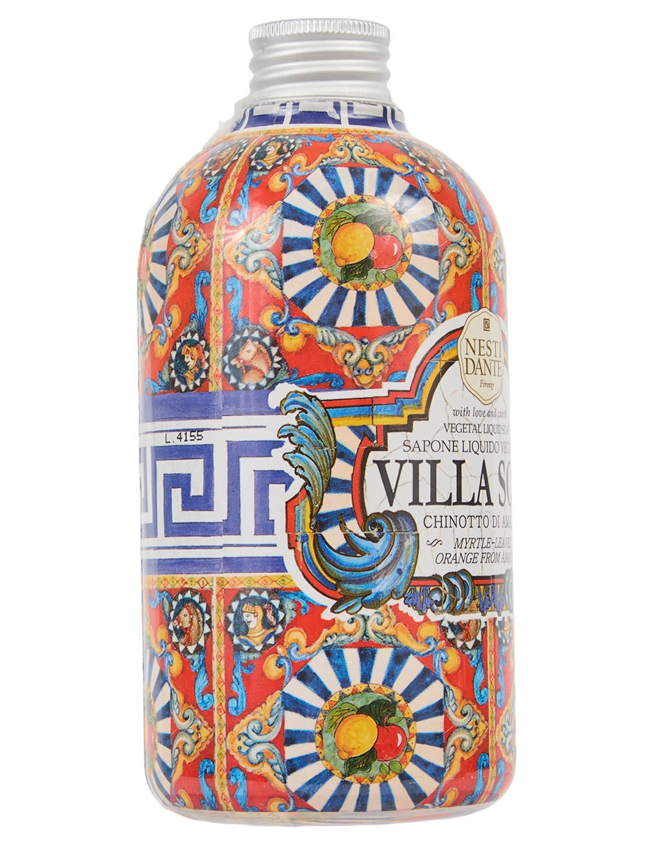 JABÓN LÍQUIDO VILLA SOL, 500 ML, NARANJA