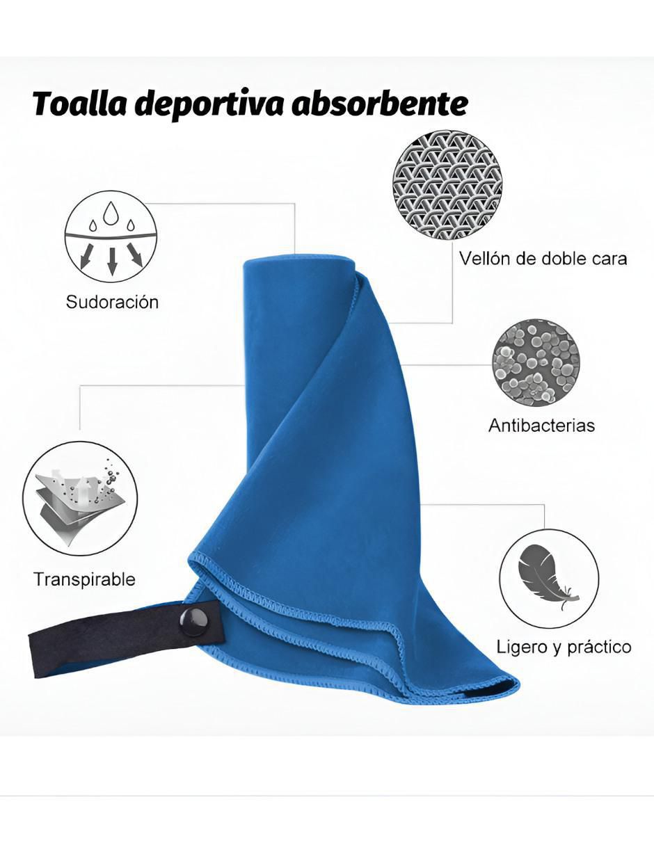 Set de toallas de microfibra adulto 3