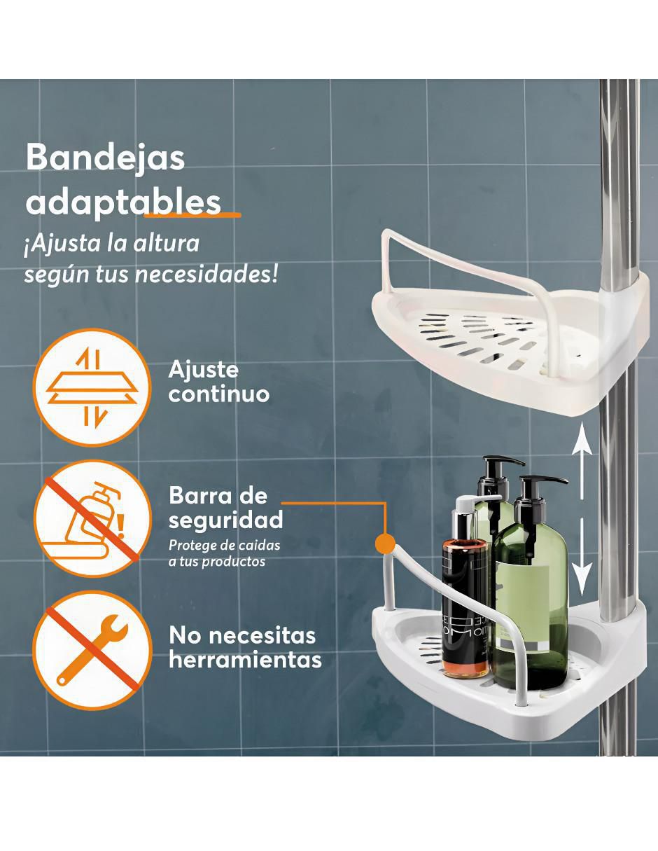 Organizador de regadera Xtllar 2