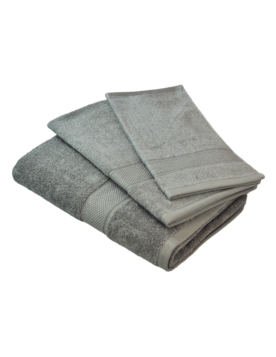SET TOALLAS SET TOALLA BREEZE SP, GRISI