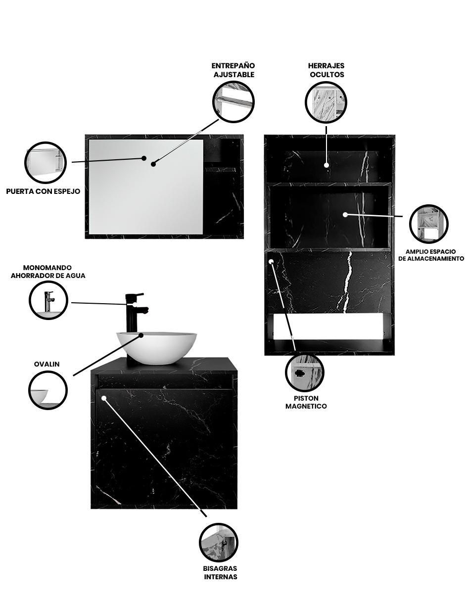 Mueble para baño decomobil marruecos melamina