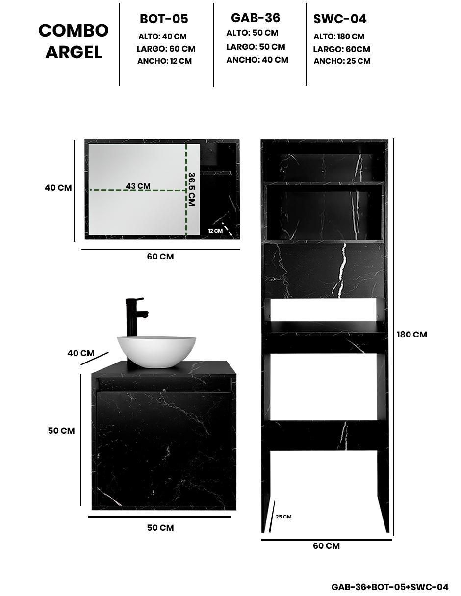 Mueble para baño Decomobil Argel
