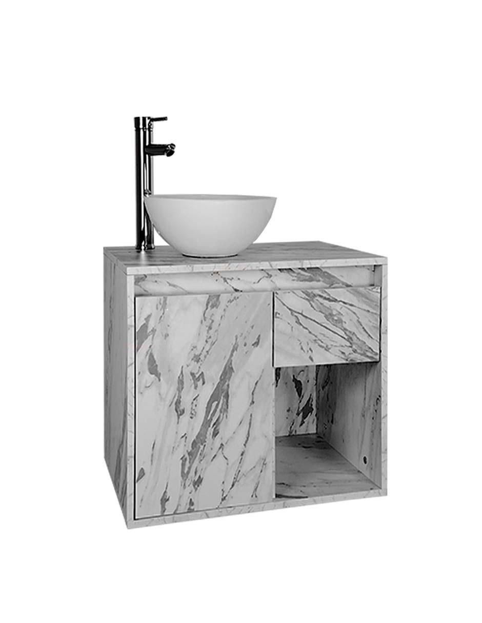 Mueble para baño Daca de melamina 6
