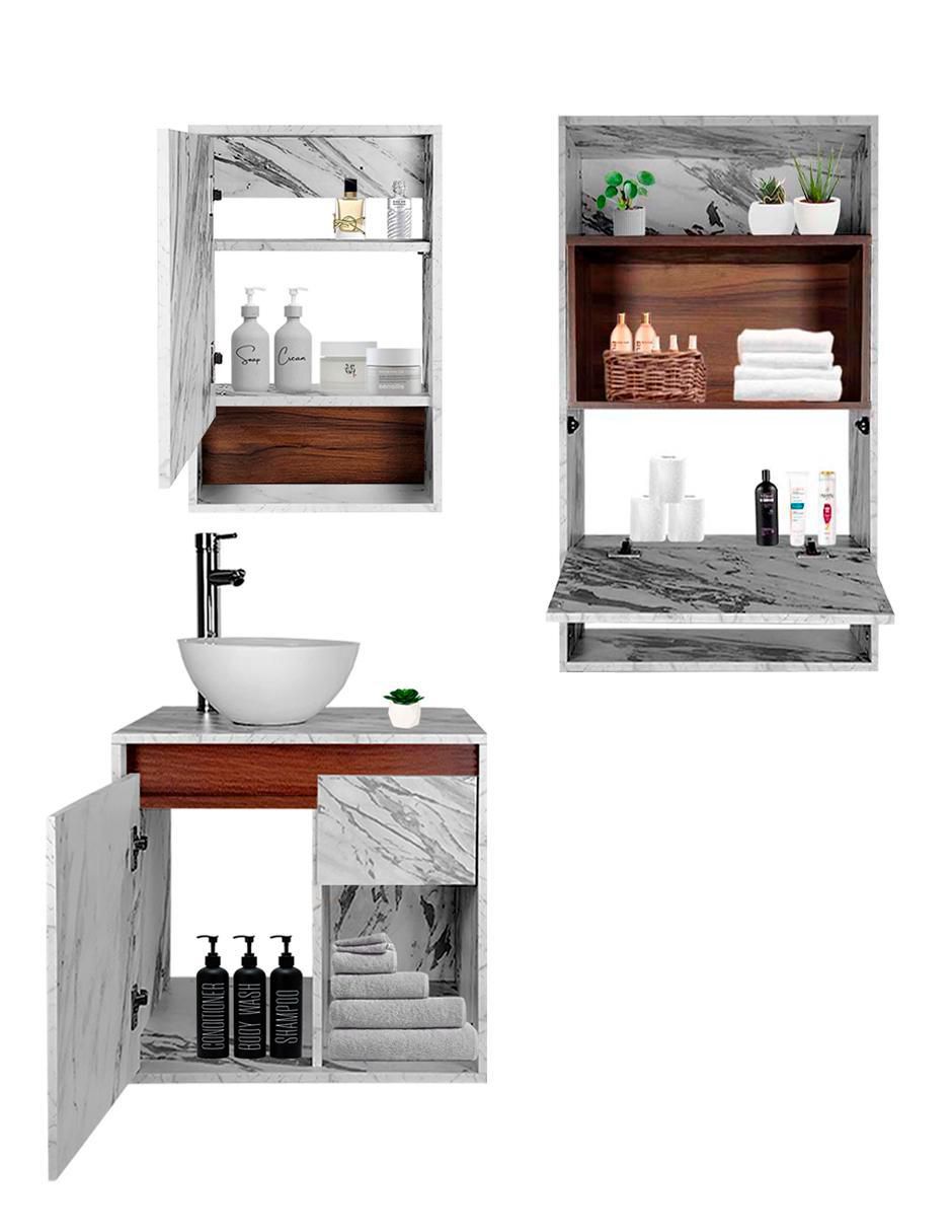 Mueble para baño Damasco de melamina 4