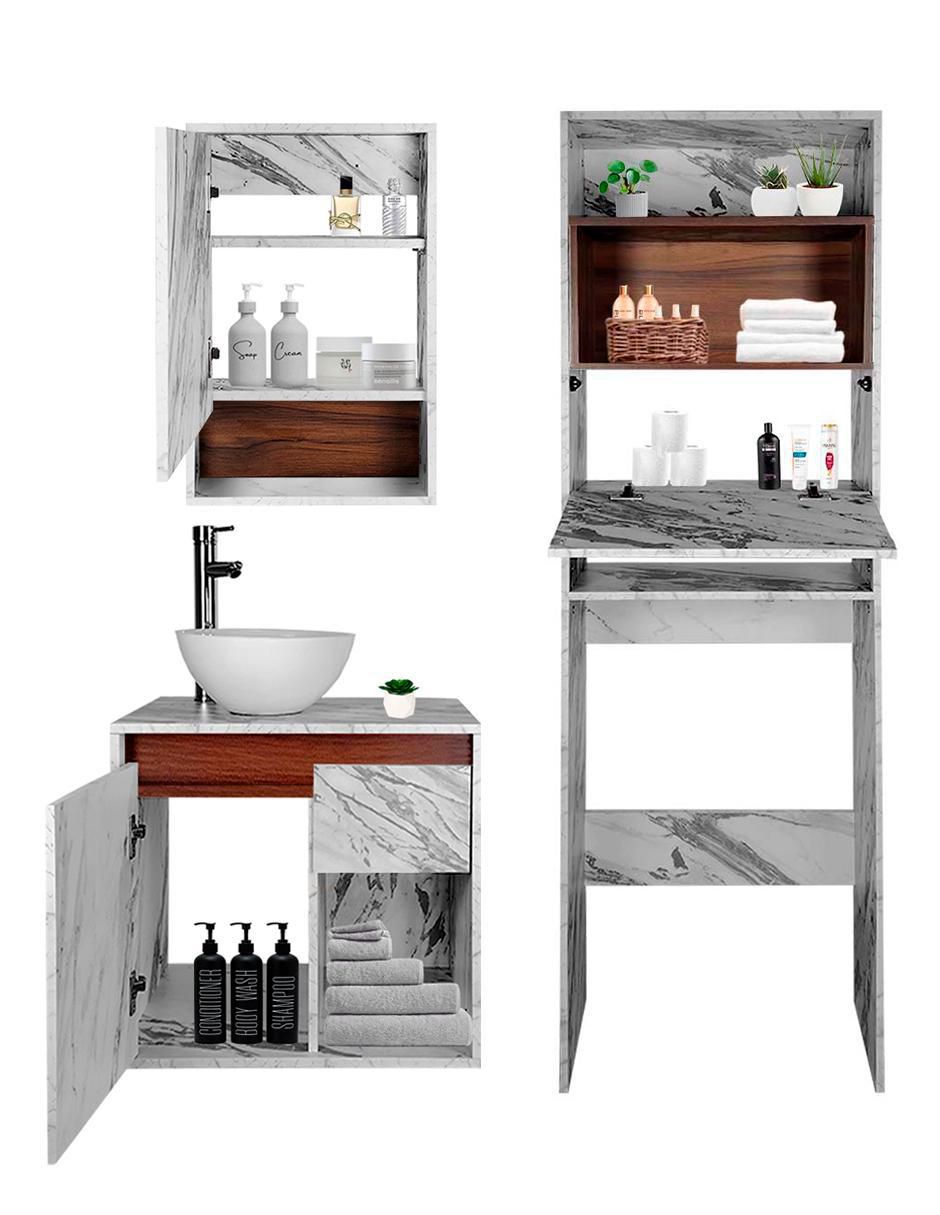 Mueble para baño Bombay melamina 3