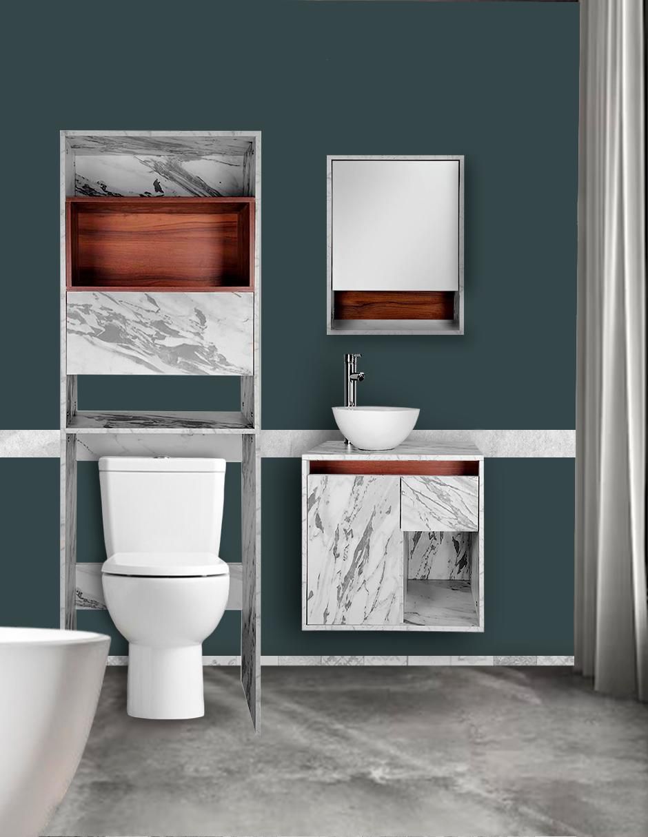 Mueble para baño Bombay melamina 4