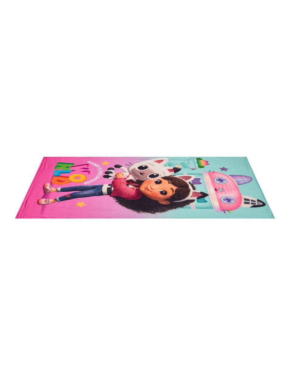 Toalla para baño Gabby's Dollhouse de poliéster infantil 4