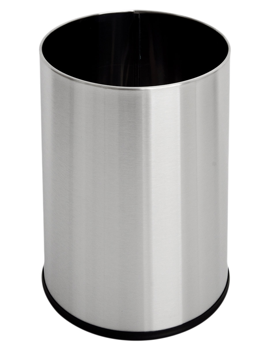 Bote de basura Quality de acero inoxidable