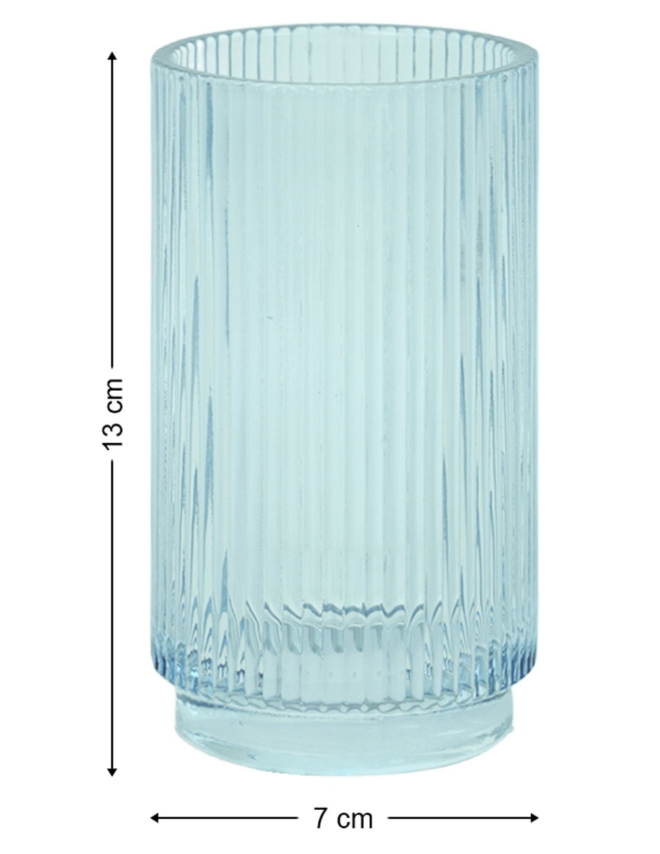 Vaso de baño de vidrio 6