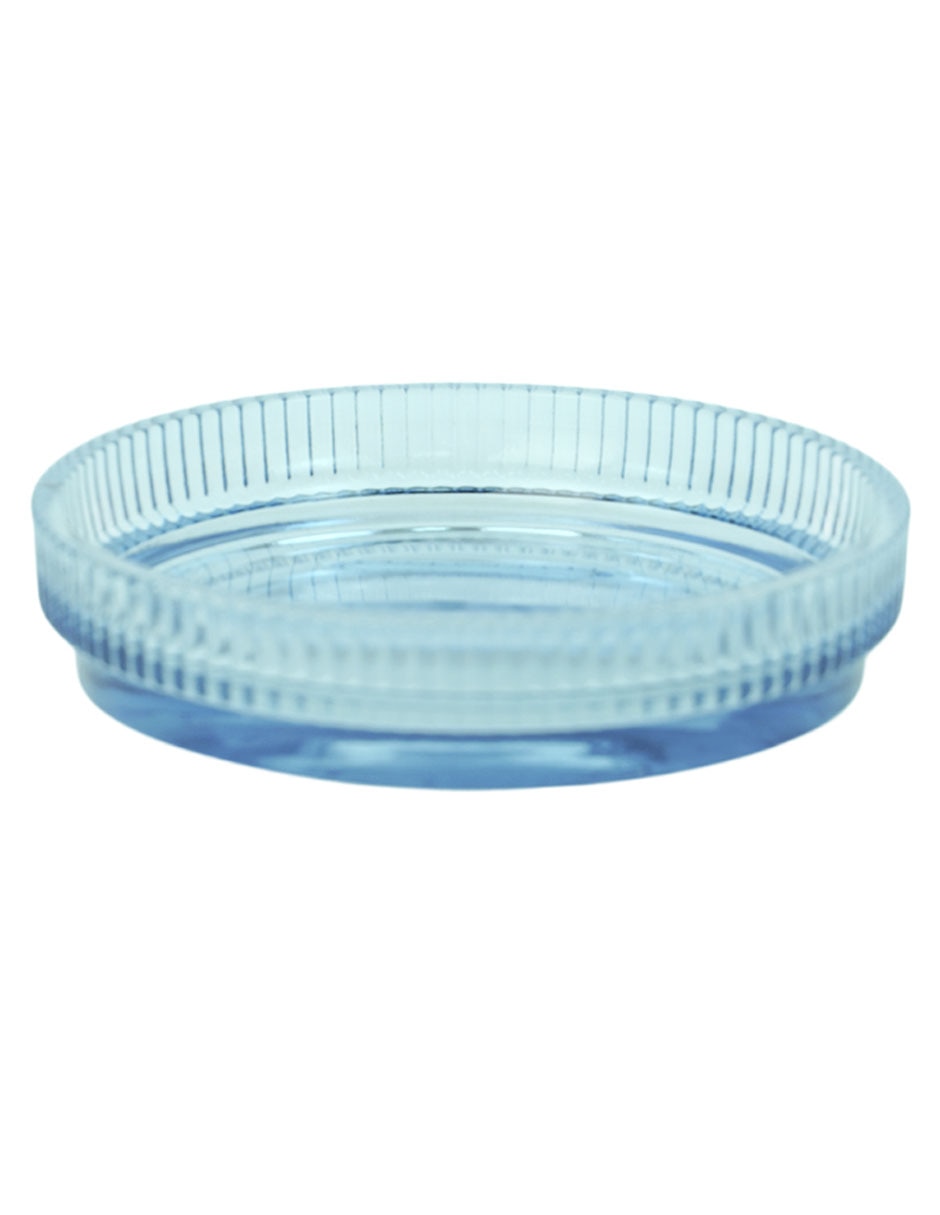 Jabonera Ribbed de vidrio 3