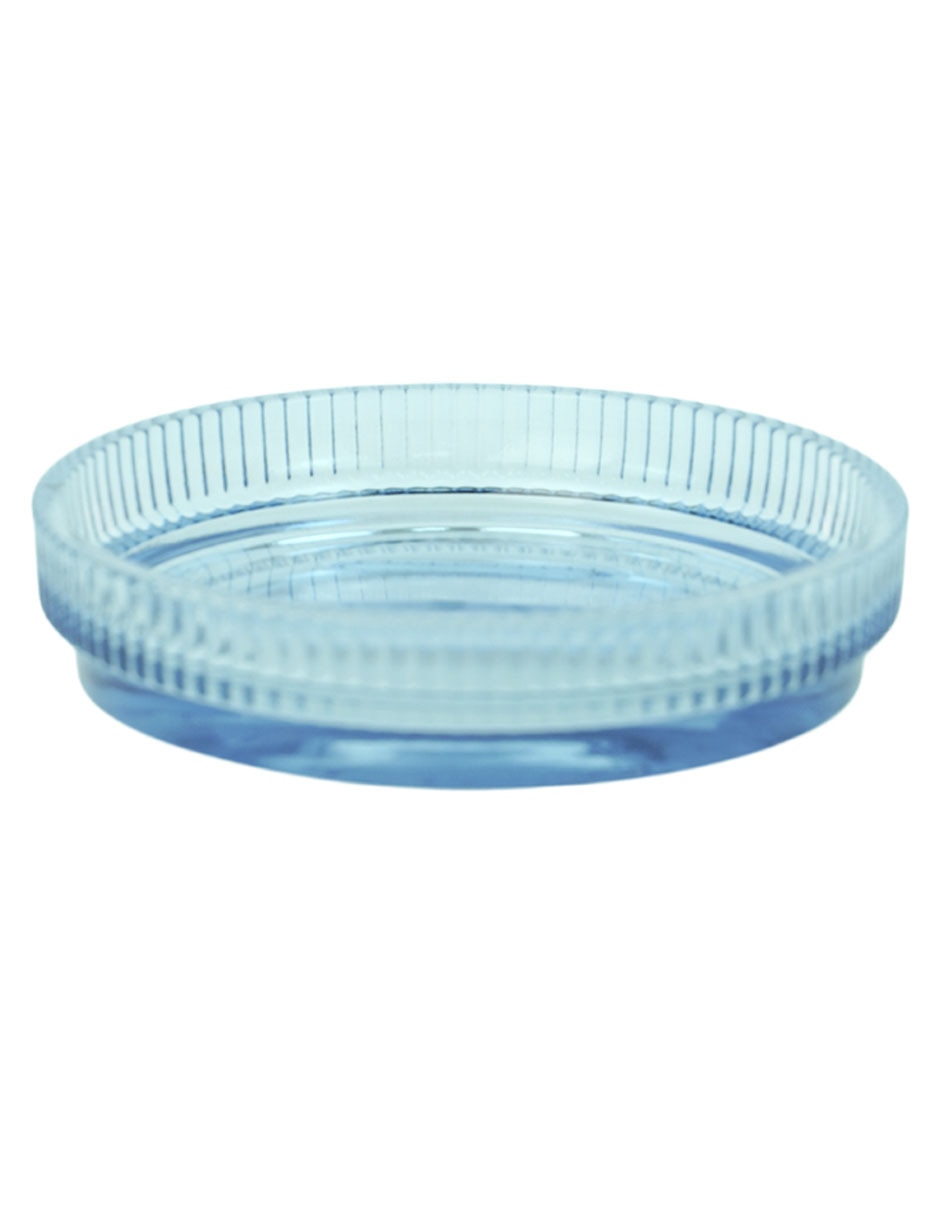 Jabonera Ribbed de vidrio 4