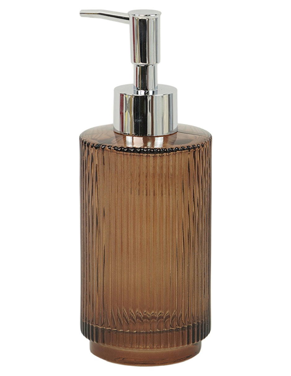 Dosificador jabón Ribbed de vidrio 2