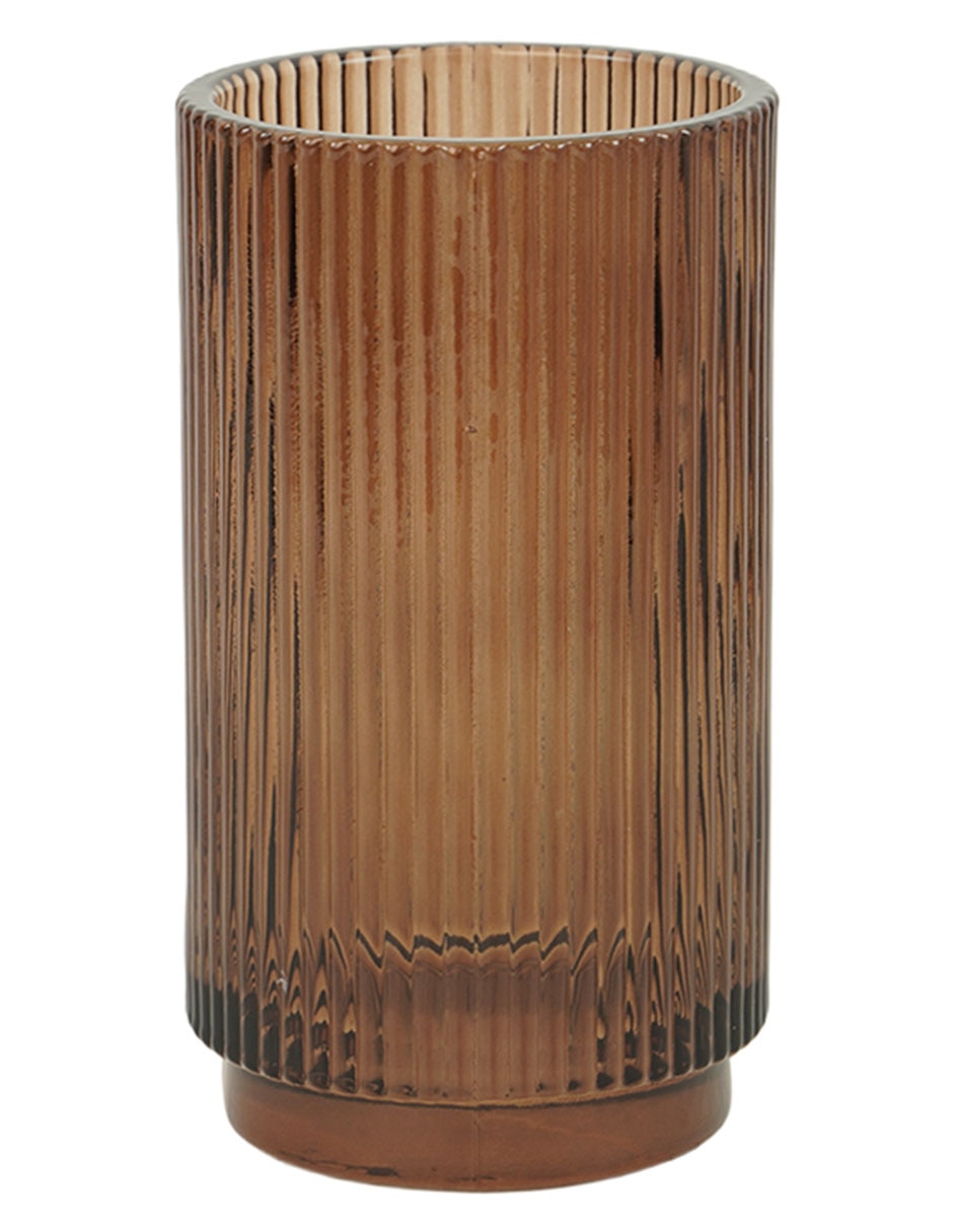 Vaso de baño Ribbed de vidrio 2