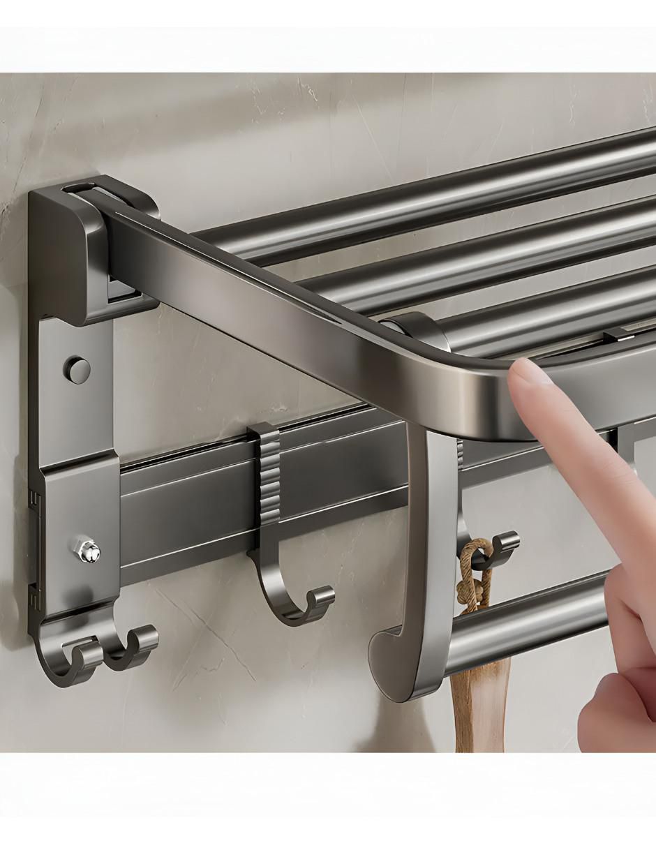 Toallero de pared de acero inoxidable 3