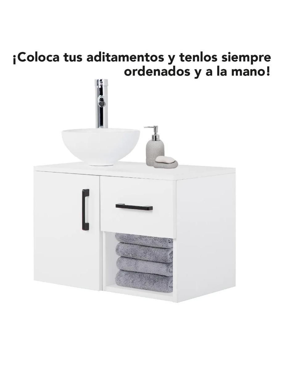 Mueble para baño armable mdf 2