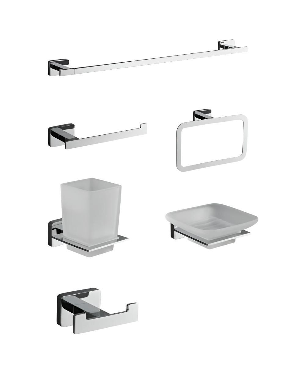 Toallero de pared de metal