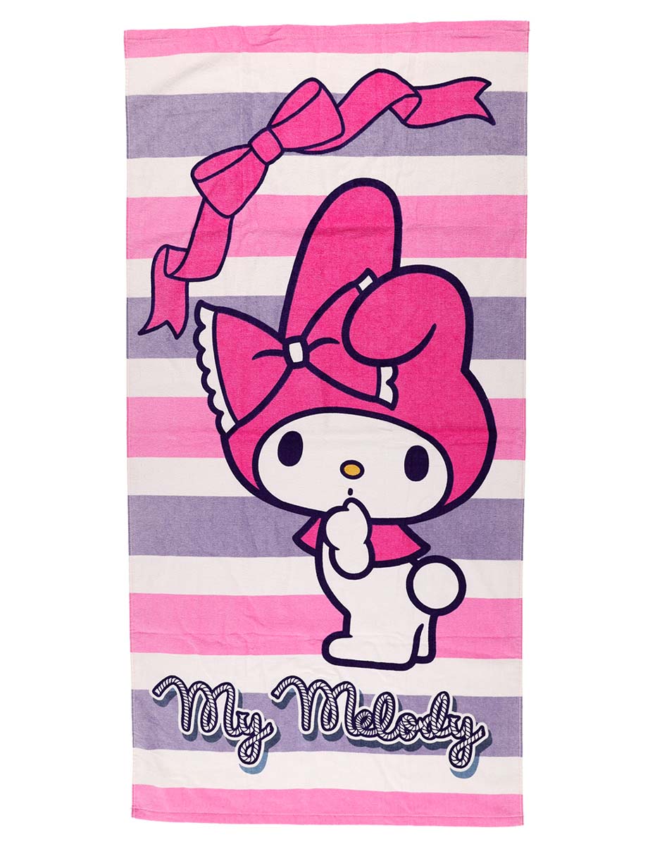 Toalla de playa Hello Kitty de algodón