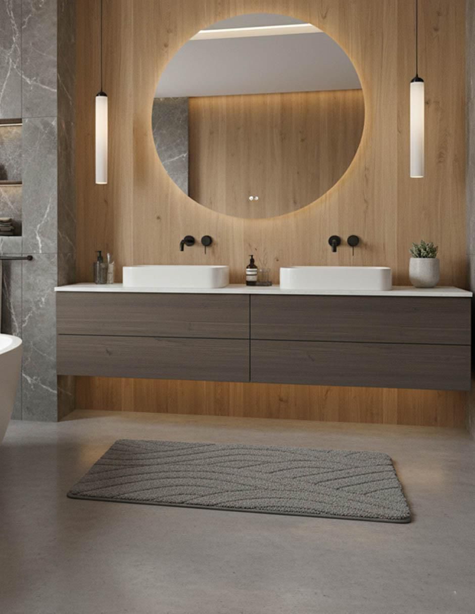Tapete "para" (si aplica) baño coprire no aplica