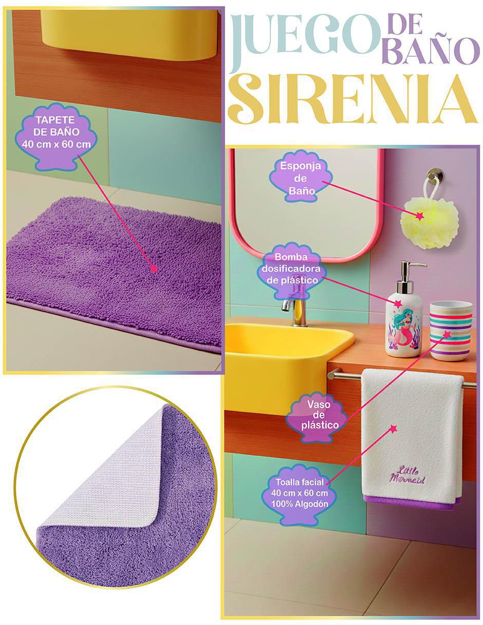 Juego de baño 8