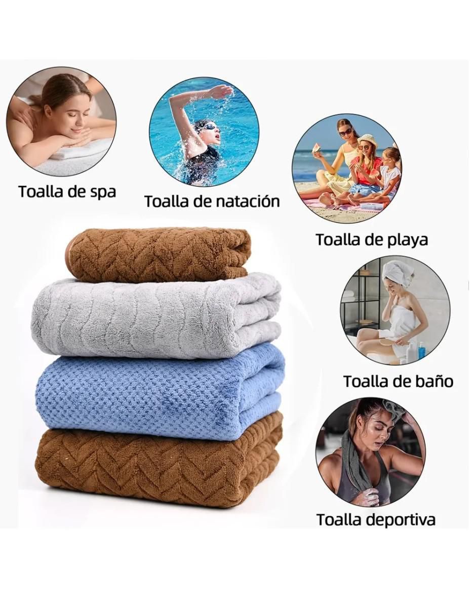 Set de toallas de algodón 3