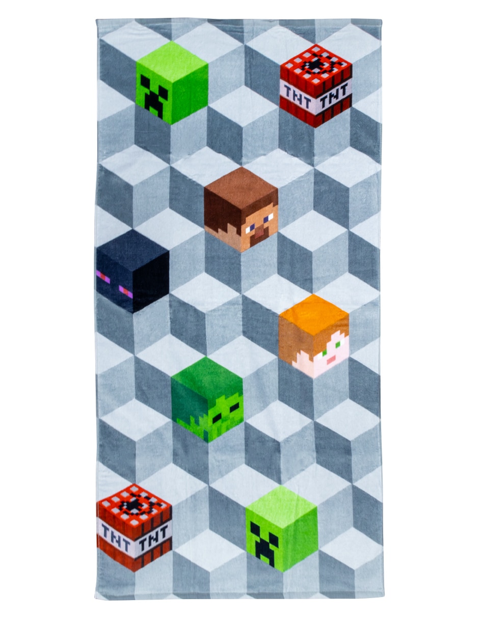Toalla para baño Blocky Bath de algodón 4