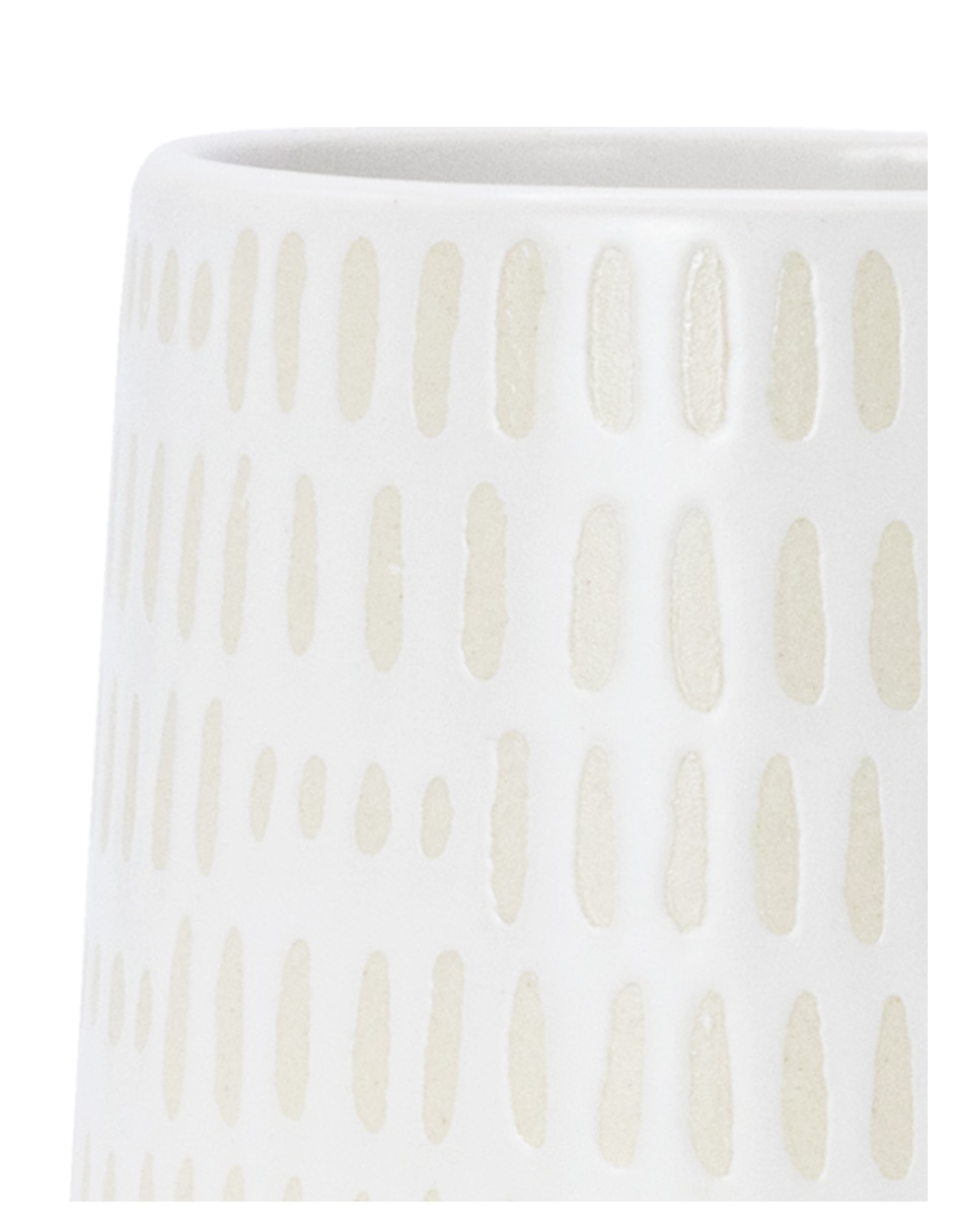 Vaso de baño Oasis Tropical de cerámica 3